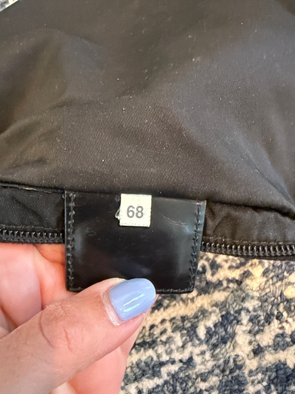 Prada Black Nylon Messenger Crossbody with Triangle Logo - Picture 9 of 9